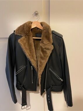 AllSaints Balfern Lux Biker Jacket